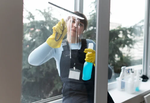 Nettoyage de vitres intérieures et extérieures à la Chapelle-Anthenaise